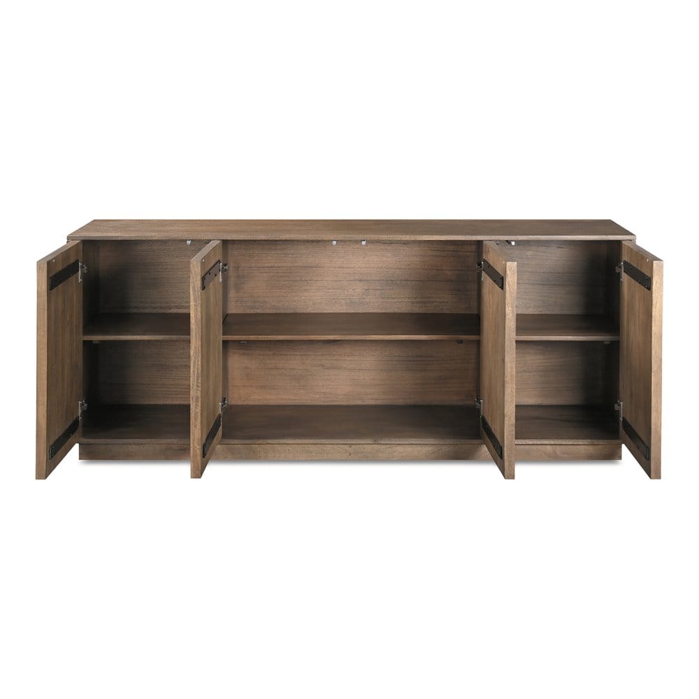 Moes Home - Bowen Sideboard Deep Brown - JD-1071-03 view 3