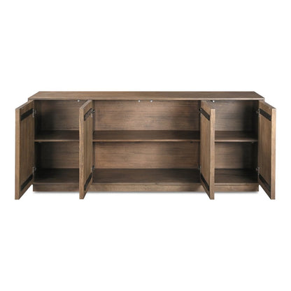 Moes Home - Bowen Sideboard Deep Brown - JD-1071-03 view 3