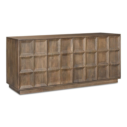 Moes Home - Bowen Sideboard Deep Brown - JD-1071-03 view 4