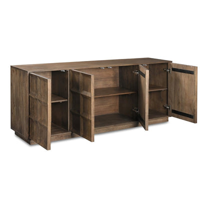 Moes Home - Bowen Sideboard Deep Brown - JD-1071-03 view 5