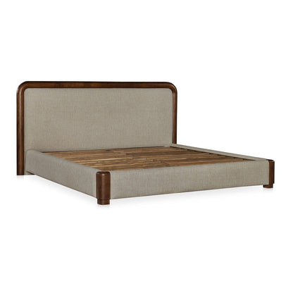 Moes Home - Bower King Bed Brown - LX-1080-03-0 view 3