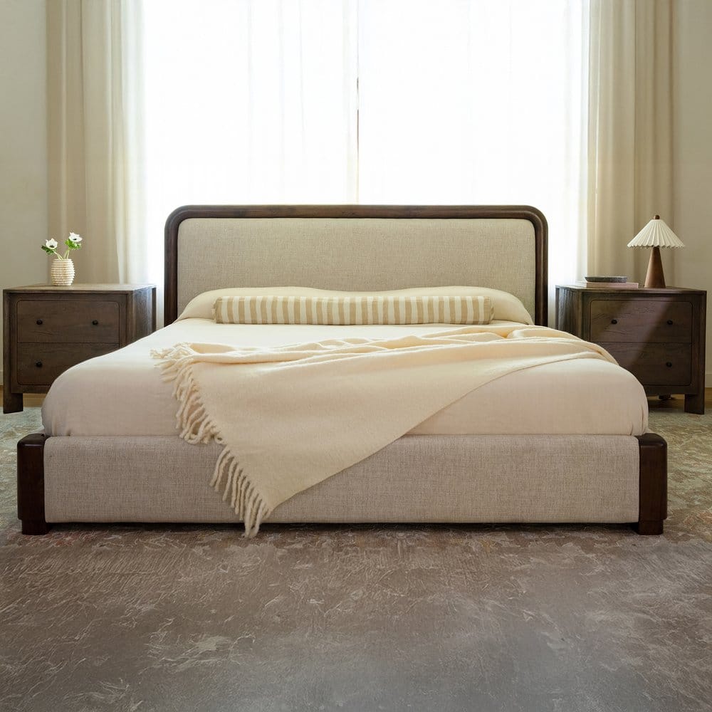 Moes Home - Bower Queen Bed Brown - LX-1081-03-0 view 10