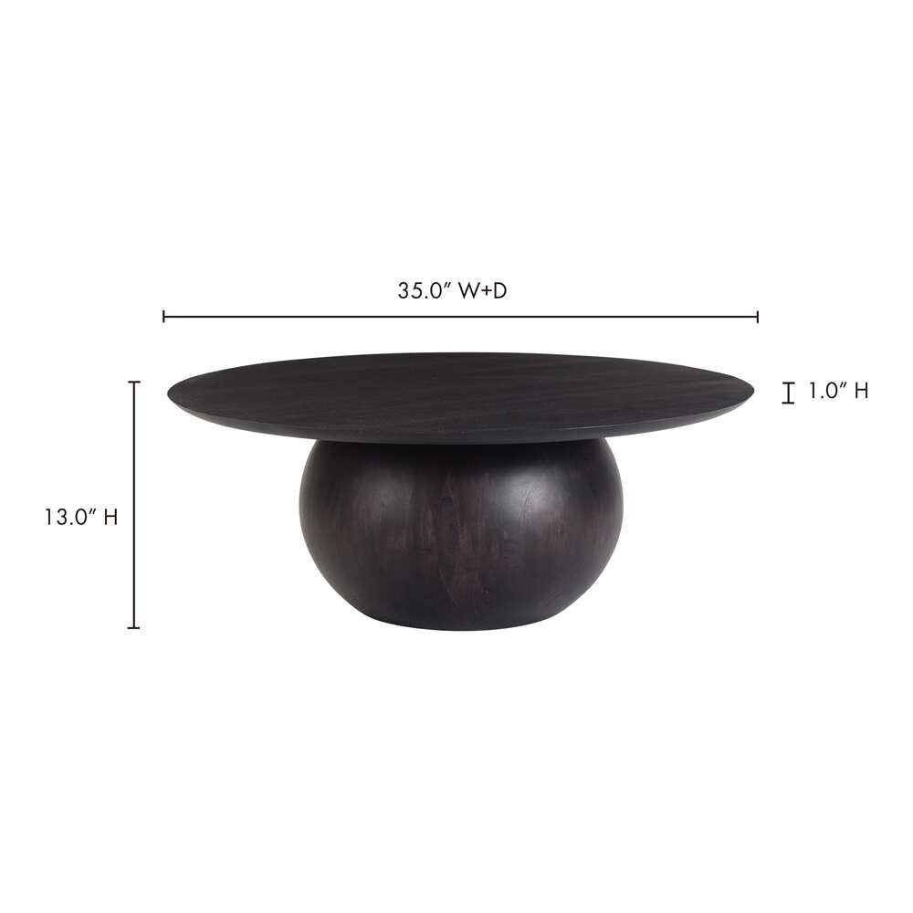 Moes Home - Bradbury Coffee Table Blackened Acacia - JD-1035-02-0 veiw 5