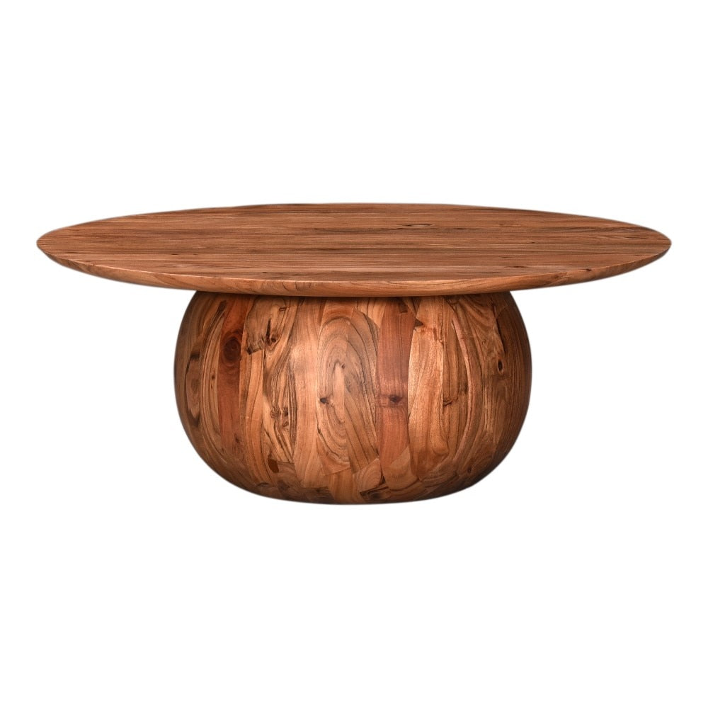 Moes Home - Bradbury Coffee Table Natural Acacia - JD-1035-03-0 veiw 2
