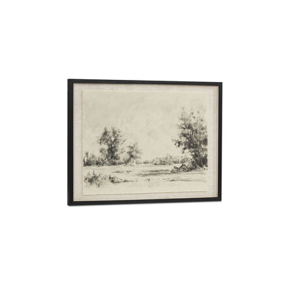 Moes Home - Briar Framed Print On Linen - WP-1337-37 view 3