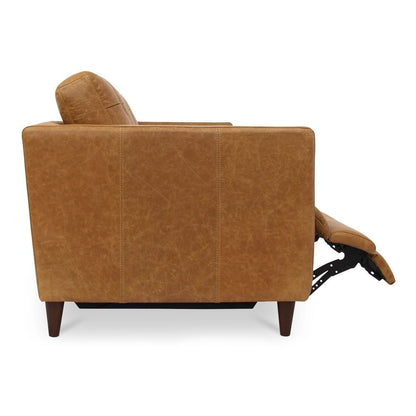 Moes Home - Bridgers Power Recliner Sofa Tan Leather - XQ-1011-40 view 4