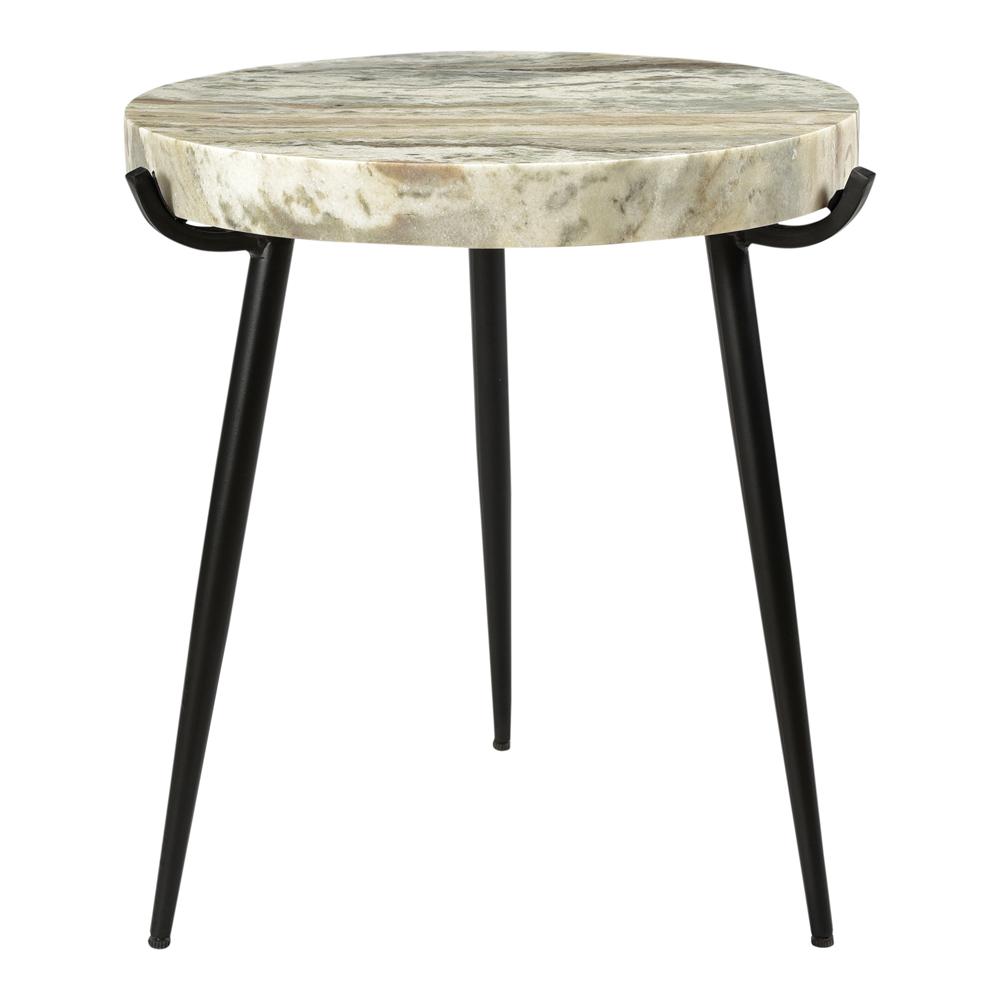 Moes Home - Brinley Marble Accent Table - IK-1008-21 veiw 1