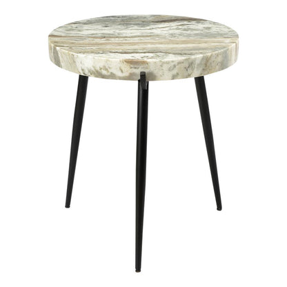 Moes Home - Brinley Marble Accent Table - IK-1008-21 veiw 2