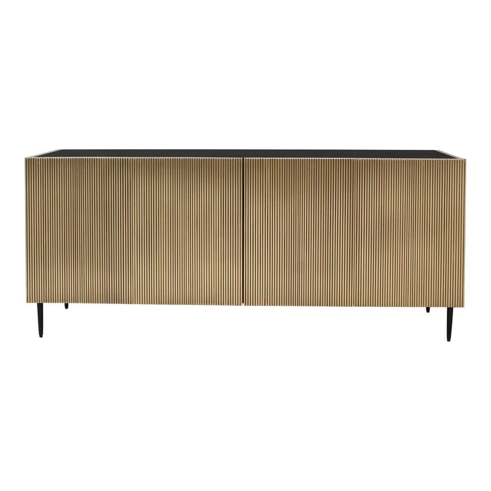 Moes Home - Brogan Sideboard Yellow - GZ-1146-51 veiw 1