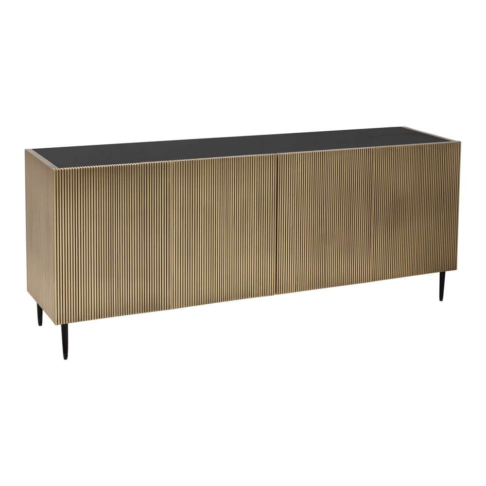 Moes Home - Brogan Sideboard Yellow - GZ-1146-51 veiw 2