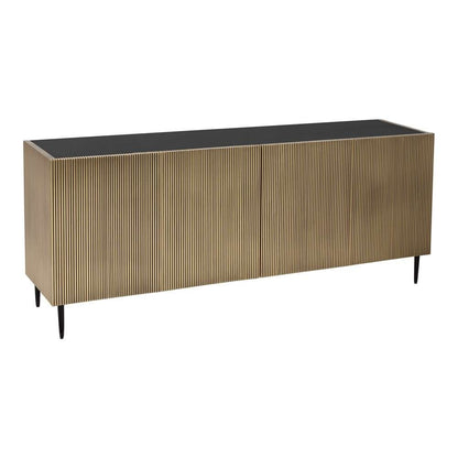 Moes Home - Brogan Sideboard Yellow - GZ-1146-51 veiw 2