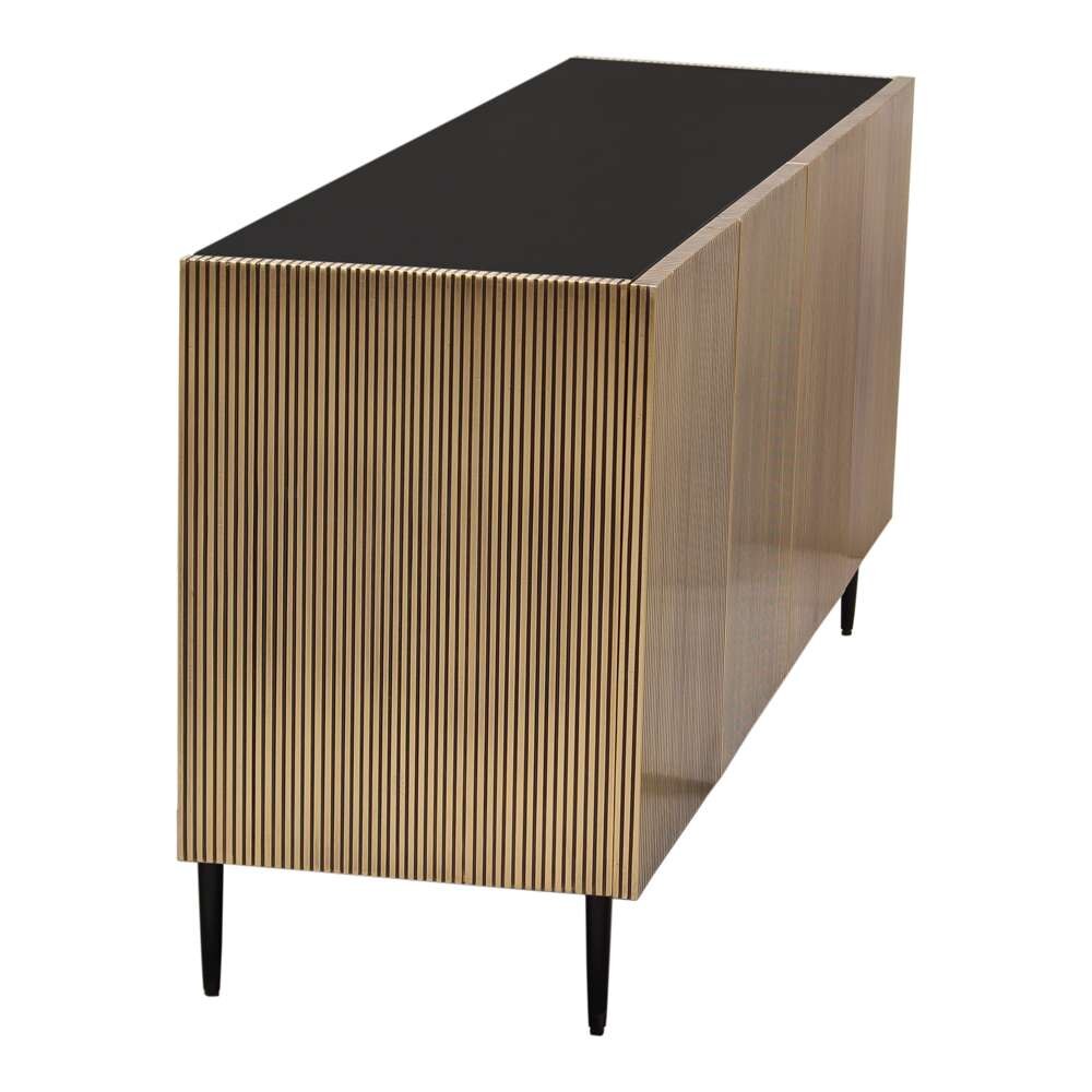 Moes Home - Brogan Sideboard Yellow - GZ-1146-51 veiw 3