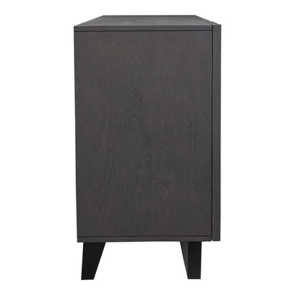 Moes Home - Brolio Sideboard Charcoal - RP-1008-07 veiw 3