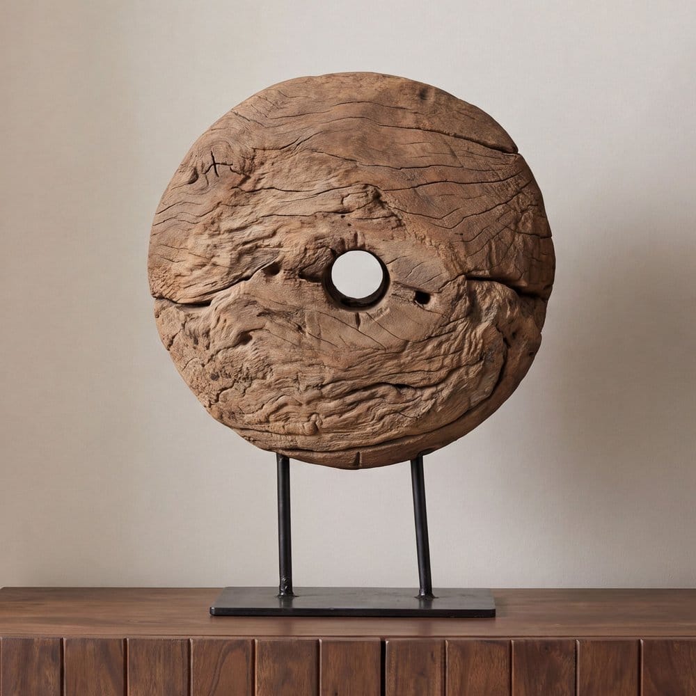 Moes Home - Bronte Reclaimed Wood Sculpture - AI-1018-24 view 11
