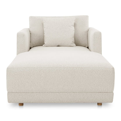 Moes Home - Bryn Chaise Oyster - JM-1026-05 view 1