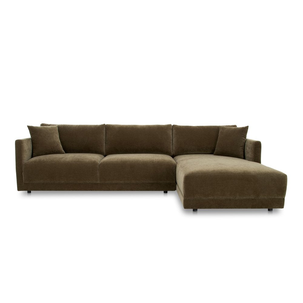 Moes Home - Bryn Sectional Right Heritage Cedar Green - JM-1027-27-R-0 view 1
