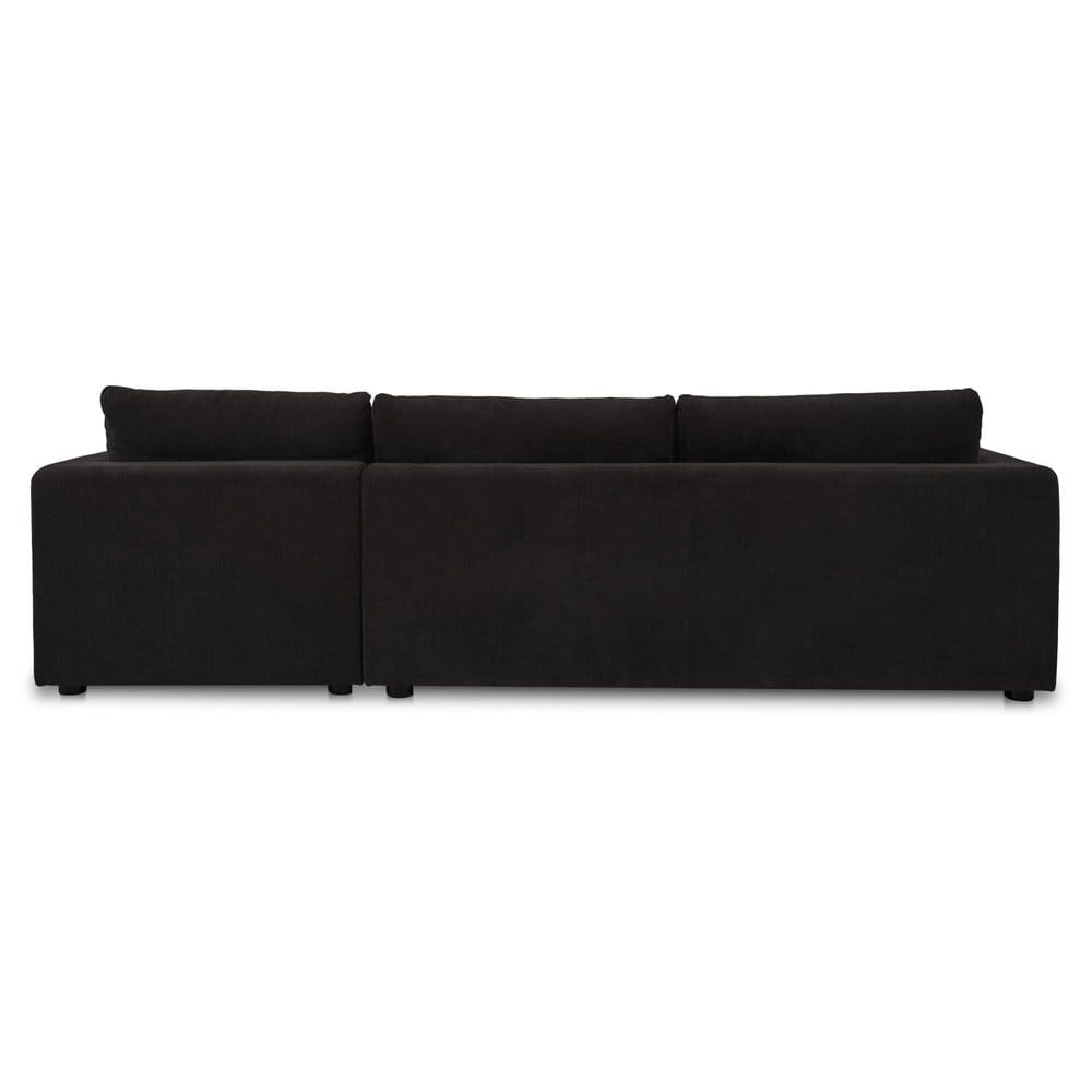 Moes Home - Burrow Sleeper Sectional With Storage Chaise Black Right - VV-1007-02-R-0 view 5