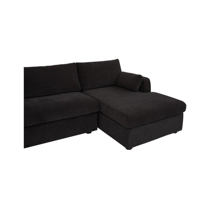 Moes Home - Burrow Sleeper Sectional With Storage Chaise Black Right - VV-1007-02-R-0 view 7