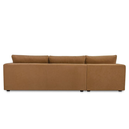 Moes Home - Burrow Sleeper Sectional With Storage Chaise Ginger Left - VV-1007-23-L-0 view 5