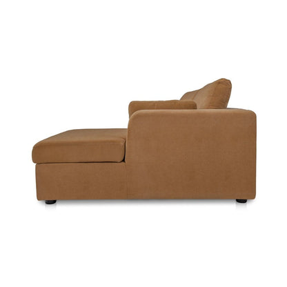 Moes Home - Burrow Sleeper Sectional With Storage Chaise Ginger Right - VV-1007-23-R-0 view 4
