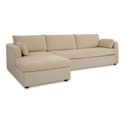 Moes Home - Burrow Sleeper Sectional With Storage Chaise Sand Left - VV-1007-34-L-0 view 3