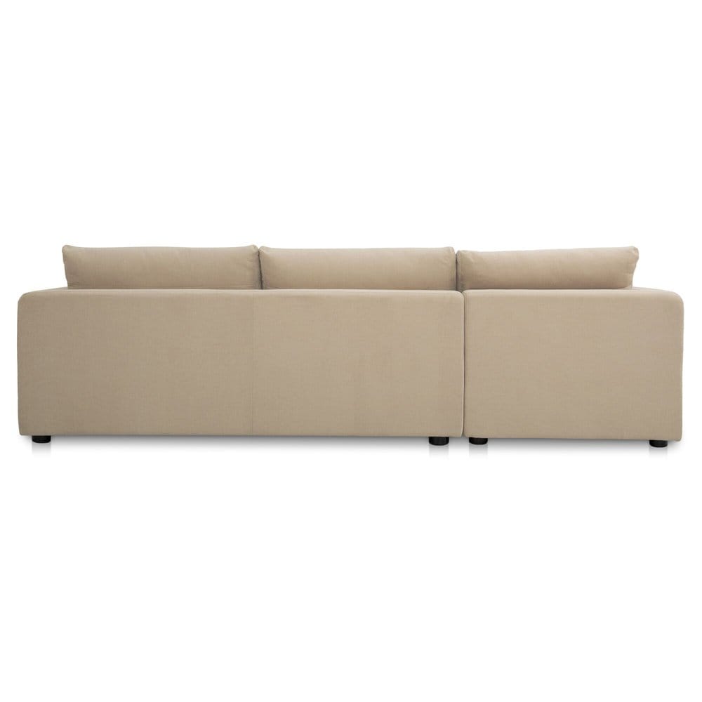 Moes Home - Burrow Sleeper Sectional With Storage Chaise Sand Left - VV-1007-34-L-0 view 5
