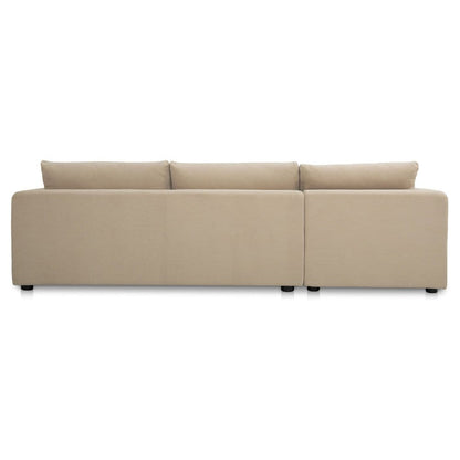 Moes Home - Burrow Sleeper Sectional With Storage Chaise Sand Left - VV-1007-34-L-0 view 5