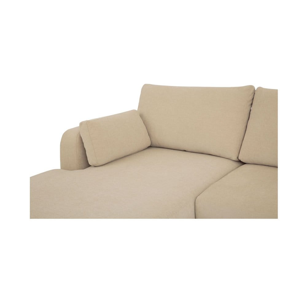 Moes Home - Burrow Sleeper Sectional With Storage Chaise Sand Left - VV-1007-34-L-0 view 7