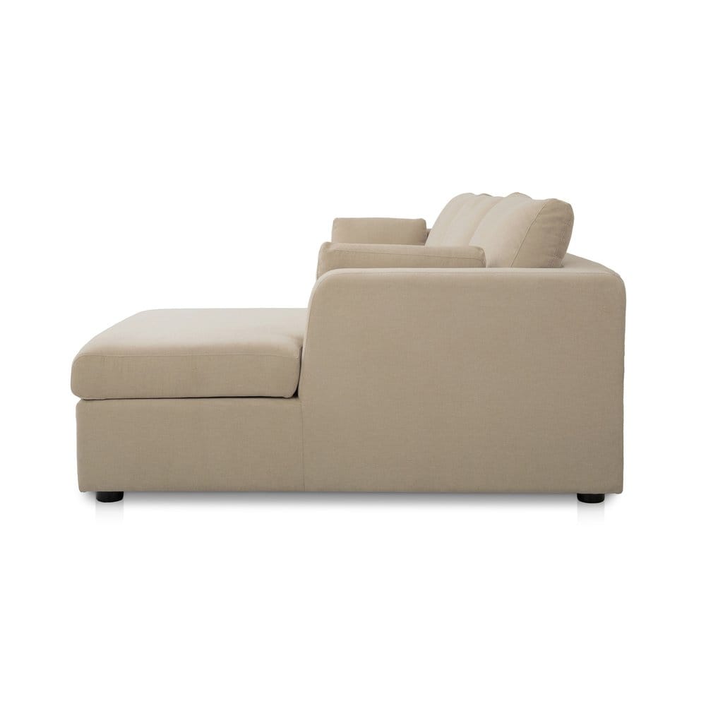 Moes Home - Burrow Sleeper Sectional With Storage Chaise Sand Right - VV-1007-34-R-0 view 4