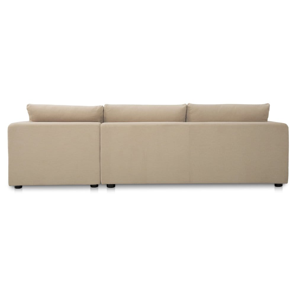 Moes Home - Burrow Sleeper Sectional With Storage Chaise Sand Right - VV-1007-34-R-0 view 5