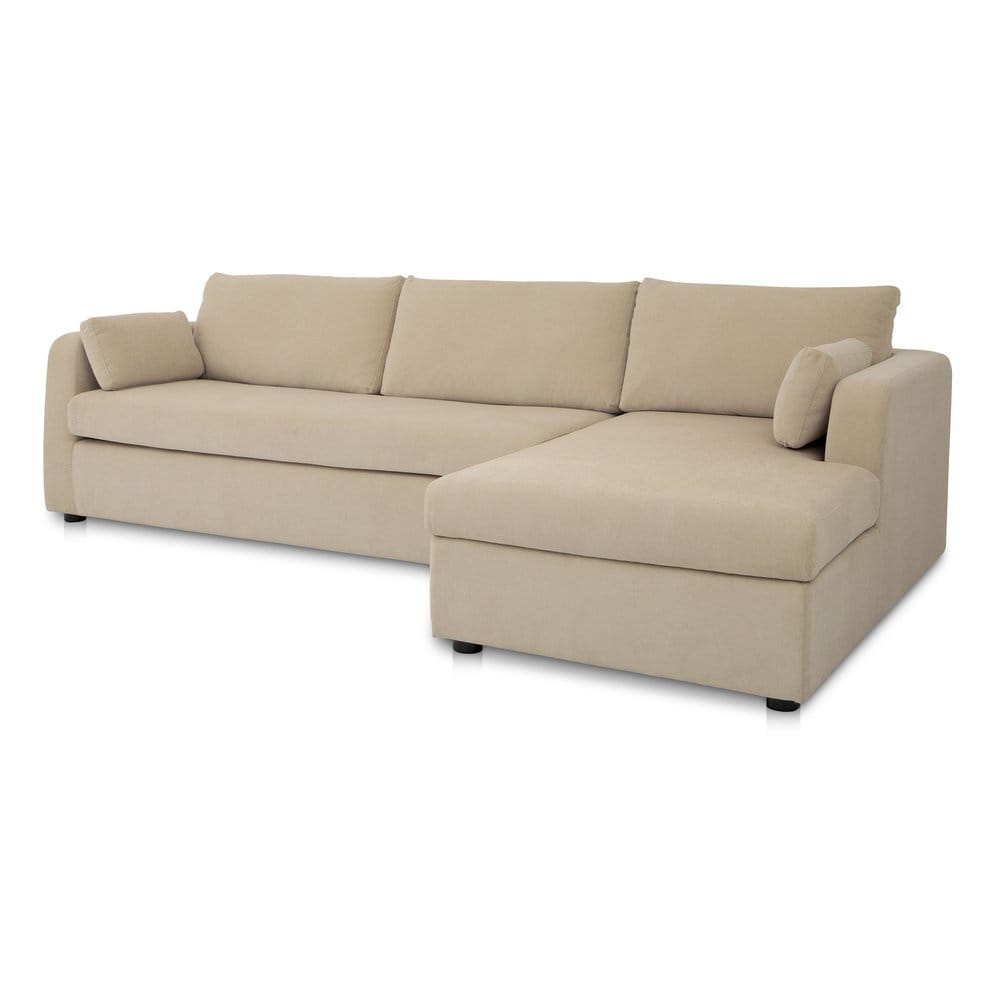 Moes Home - Burrow Sleeper Sectional With Storage Chaise Sand Right - VV-1007-34-R-0 view 6