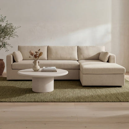 Moes Home - Burrow Sleeper Sectional With Storage Chaise Sand Right - VV-1007-34-R-0 view 9