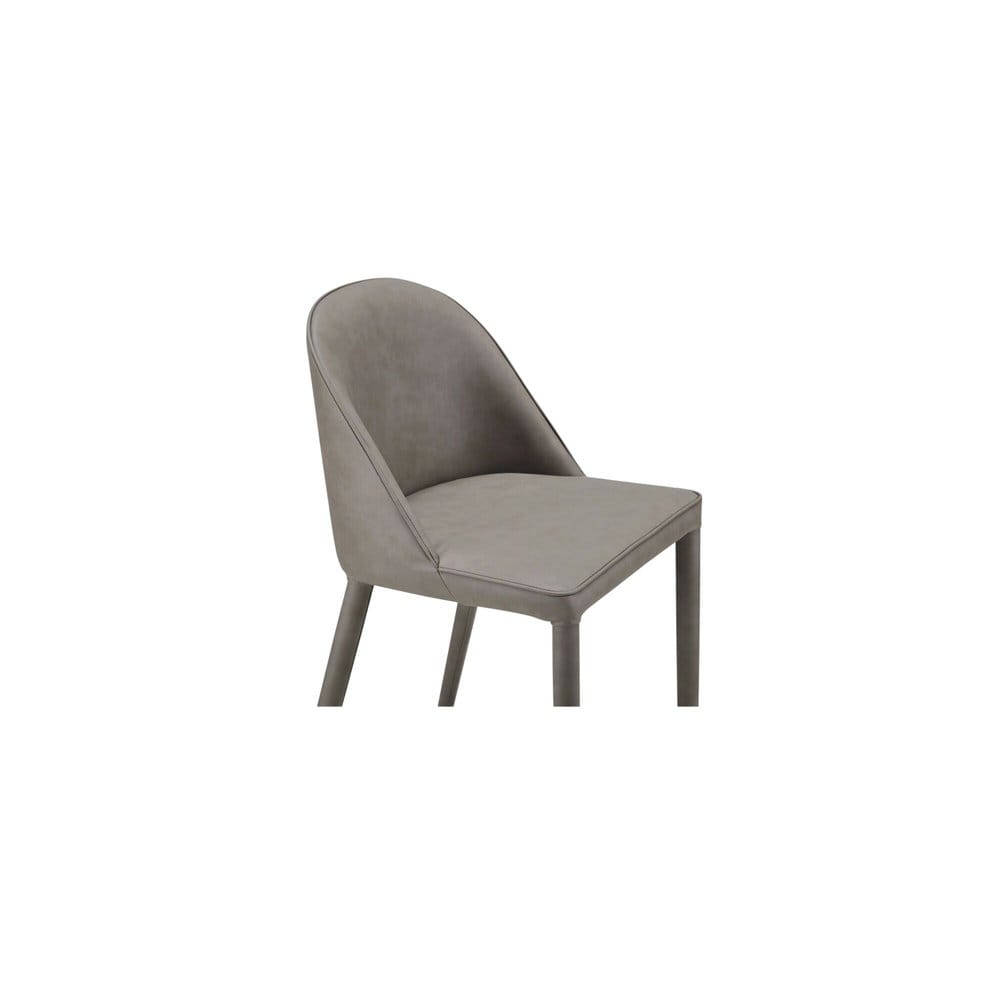 Moes Home - Burton Counter Stool Grey Vegan Leather - YM-1033-26 view 5
