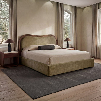 Moes Home - Camilla King Bed Green - FO-1038-16-0 view 8