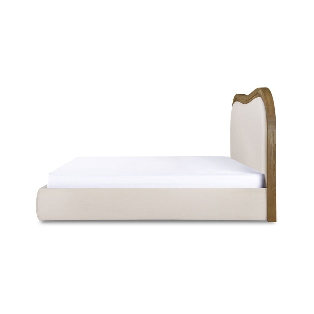 Moes Home - Camilla King Bed Oat - FO-1038-05-0 view 3