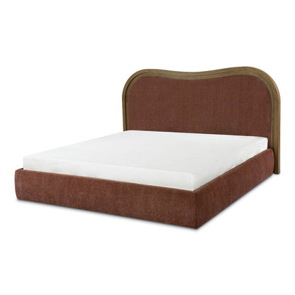 Moes Home - Camilla Queen Bed Chestnut - FO-1037-03-0 view 5