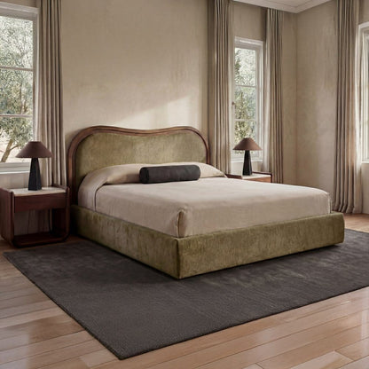 Moes Home - Camilla Queen Bed Green - FO-1037-16-0 view 8