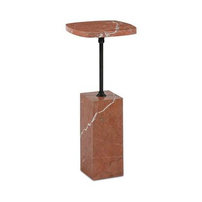 Moes Home - Caro Side Table Rosso Alicante Marble - GZ-1188-04-0 view 3