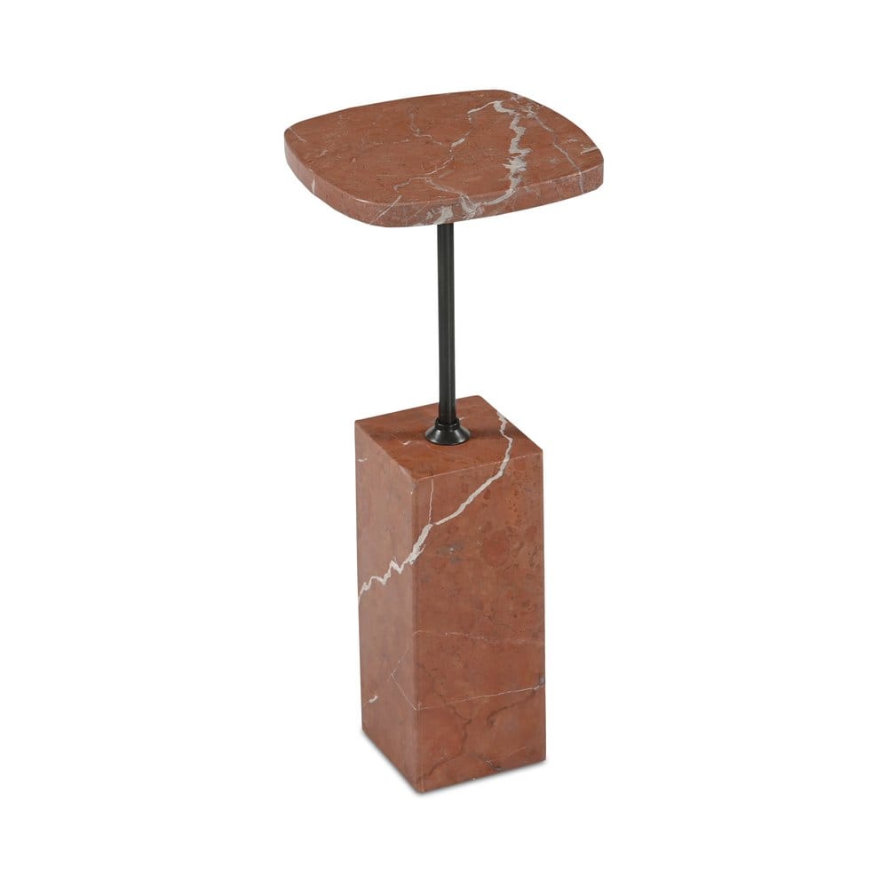 Moes Home - Caro Side Table Rosso Alicante Marble - GZ-1188-04-0 view 4