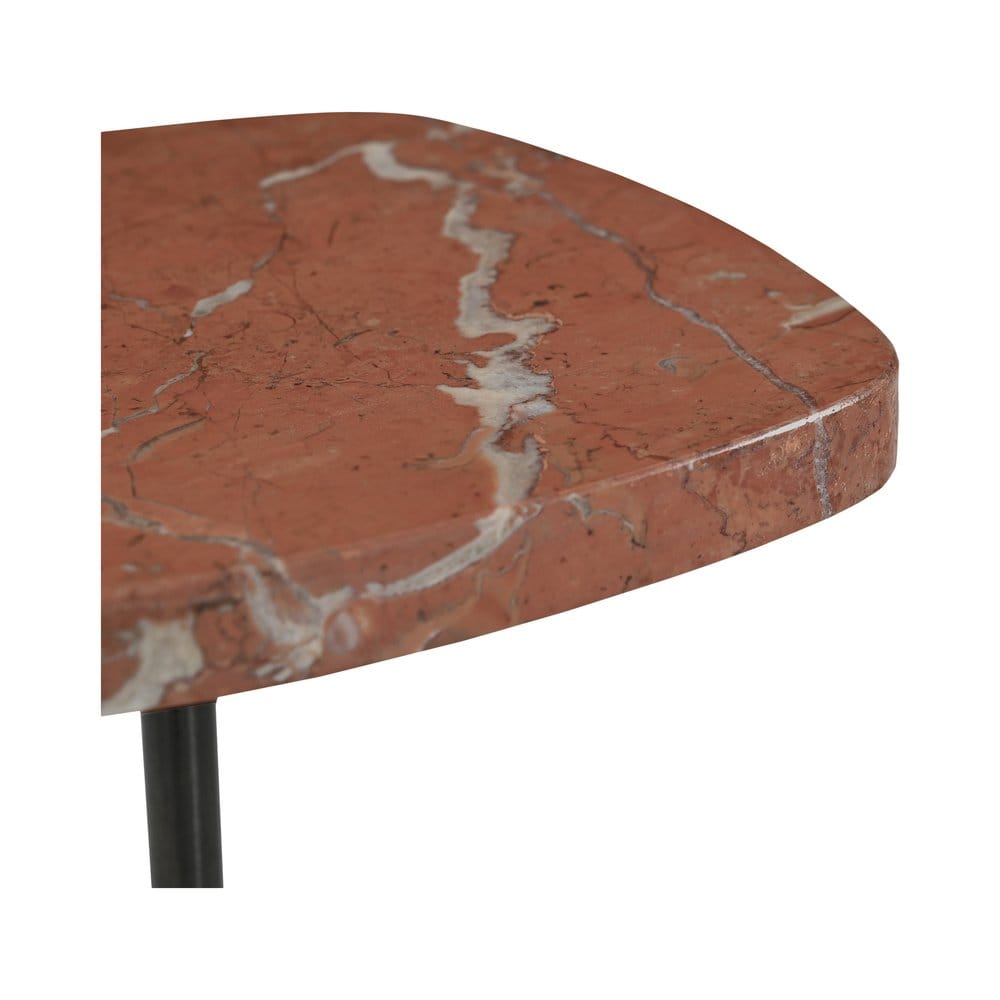 Moes Home - Caro Side Table Rosso Alicante Marble - GZ-1188-04-0 view 6