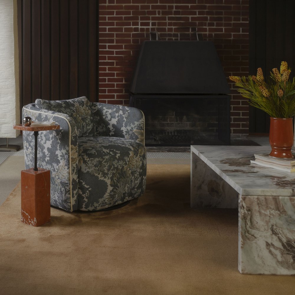 Moes Home - Caro Side Table Rosso Alicante Marble - GZ-1188-04-0 view 9
