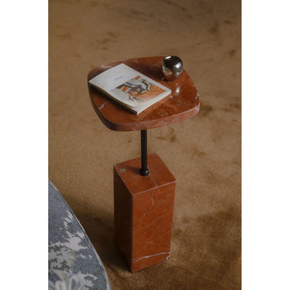 Moes Home - Caro Side Table Rosso Alicante Marble - GZ-1188-04-0 view 10