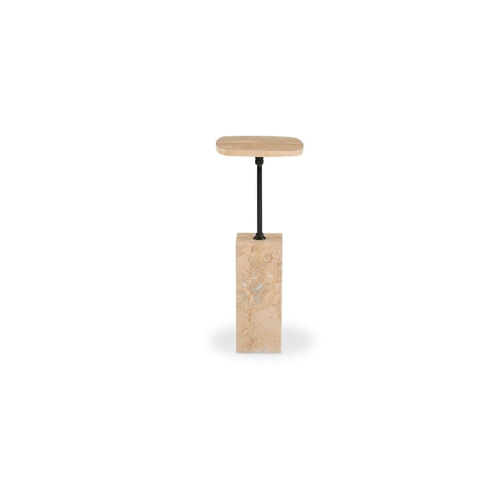 Moes Home - Caro Side Table Travertine - GZ-1188-34-0 view 1