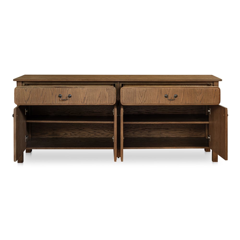 Moes Home - Caroline Sideboard Warm Brown - QO-1016-03 view 2