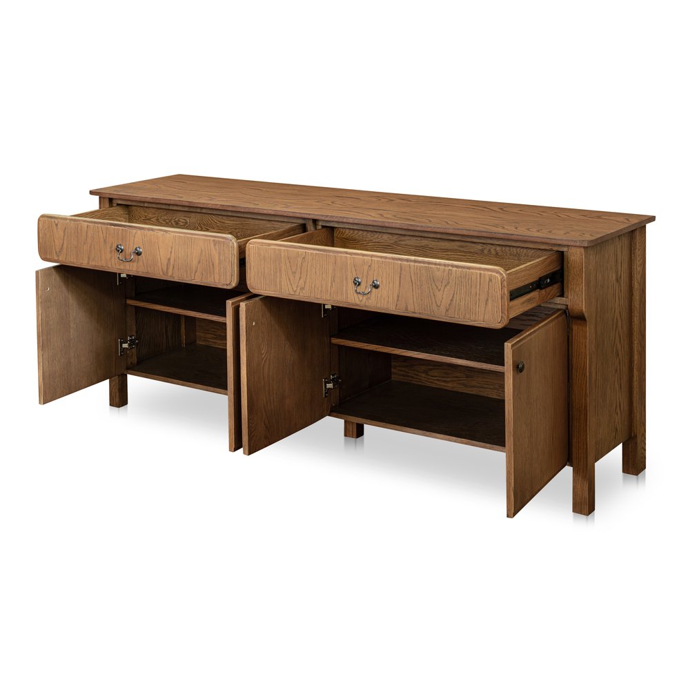 Moes Home - Caroline Sideboard Warm Brown - QO-1016-03 view 5