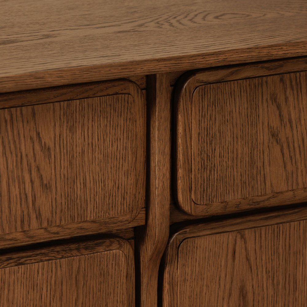 Moes Home - Caroline Sideboard Warm Brown - QO-1016-03 view 8