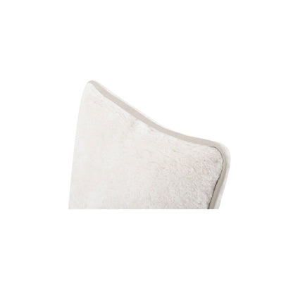 Moes Home - Carr 25In Cushion Faux Fur Cream - OA-1117-05-0 view 5