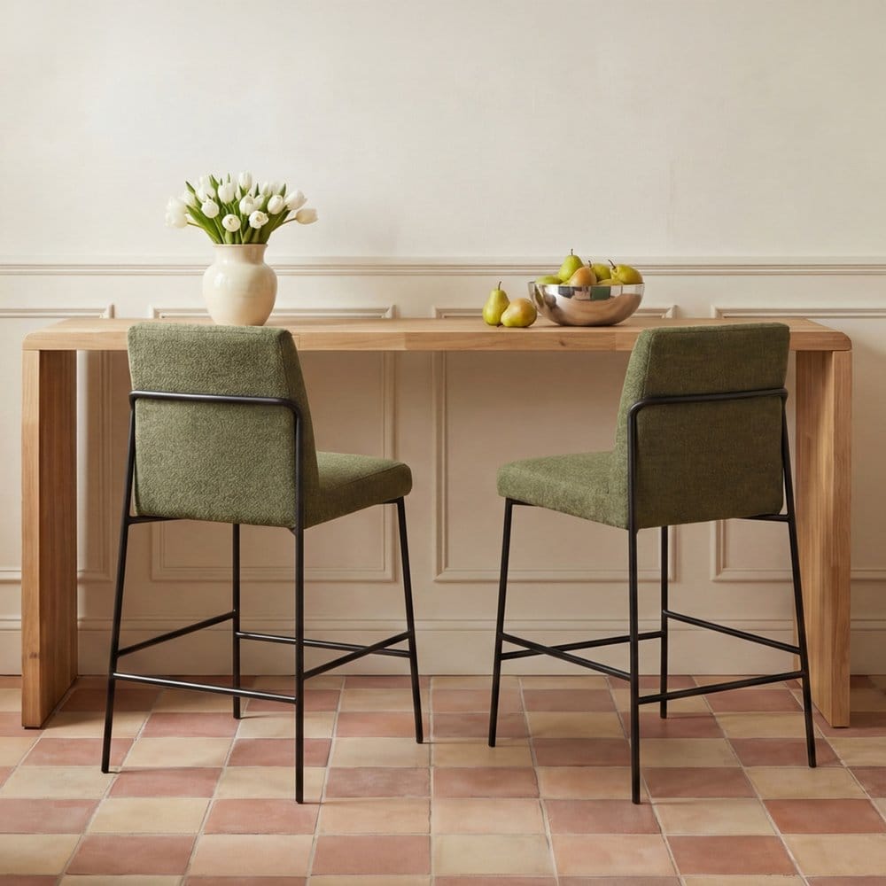Moes Home - Carrie Counter Table Natural - BC-1159-24 view 8