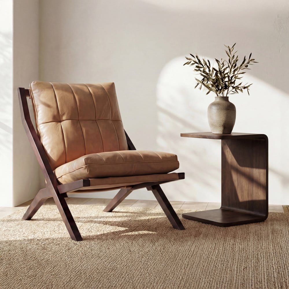 Moes Home - Carrie Side Table Dark Brown - BV-1040-20 view 8