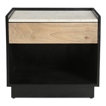 Moes Home - Carter Nightstand Black - IK-1035-02 view 1